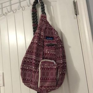 Cute Red KAVU Rope Bag